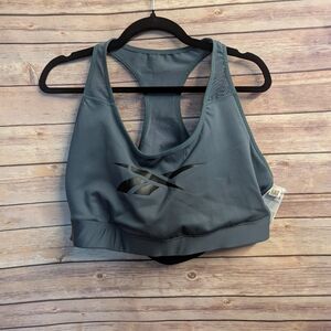Reebok Blue Speedwick Sports Bra 2xl